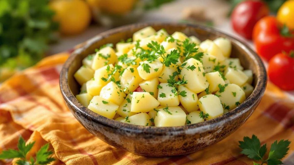 Cette salade de pommes de terre simplissime qui fait toujours mouche
