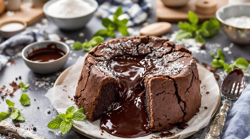 découvrez notre recette de moelleux au chocolat express, un délice irrésistible qui révèle un cœur fondant sans nécessiter de four. idéal pour les gourmands pressés, ce dessert rapide et savoureux vous séduira à coup sûr !
