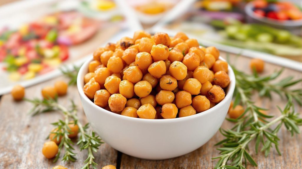 découvrez notre recette de pois chiches croustillants au four, un snack sain et savoureux qui saura remplacer les chips à l'apéritif. croquants, nutritifs et faciles à préparer, les pois chiches seront votre nouvel allié pour des soirées conviviales et équilibrées.