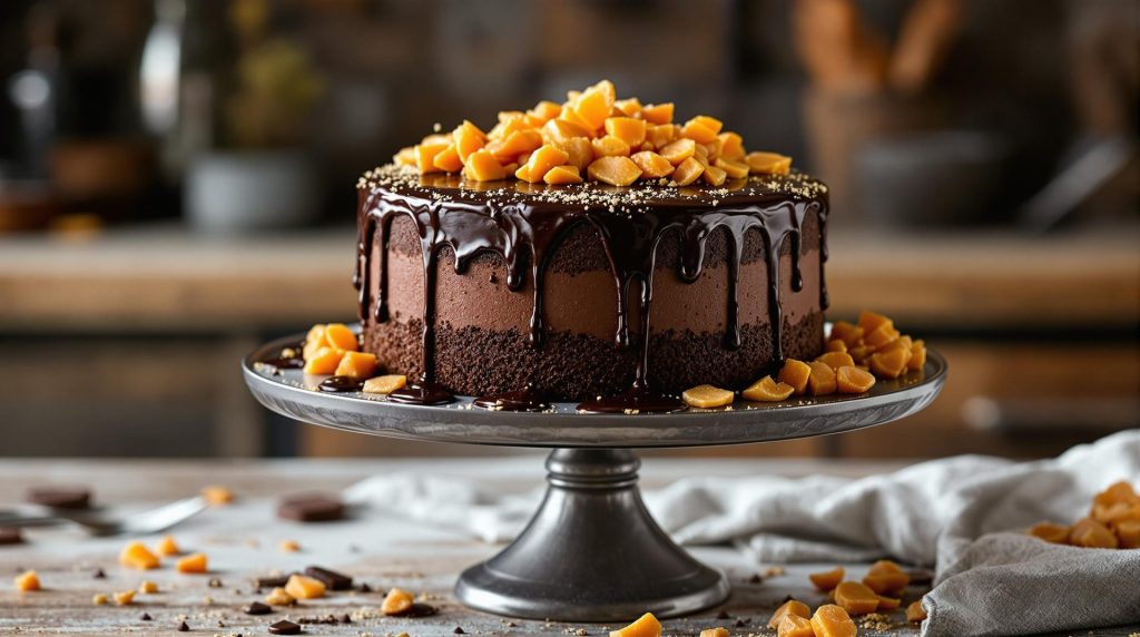 moelleux au chocolat et gingembre confit : alliance audacieuse, fondante et épicée. recette facile et irrésistible pour un dessert qui éveille les sens.