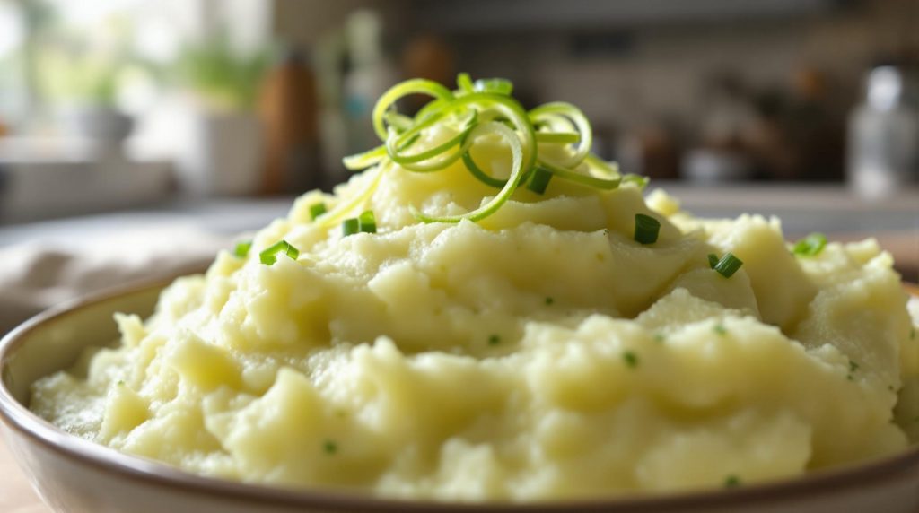 découvrez une purée de pommes de terre au wasabi, une recette originale et relevée qui apporte une touche de piquant pour étonner et ravir vos papilles à chaque bouchée.