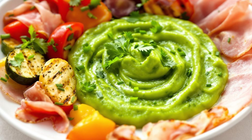 découvrez une délicieuse sauce verte aux herbes fraîches, parfaite pour accompagner et sublimer vos légumes grillés ainsi que vos viandes froides lors de vos repas. recette facile et gourmande !