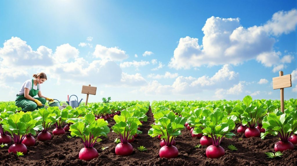 découvrez tous les conseils et astuces pour réussir la culture des betteraves : préparation du sol, semis, entretien, arrosage et récolte. obtenez une récolte abondante et savoureuse grâce à ce guide complet.