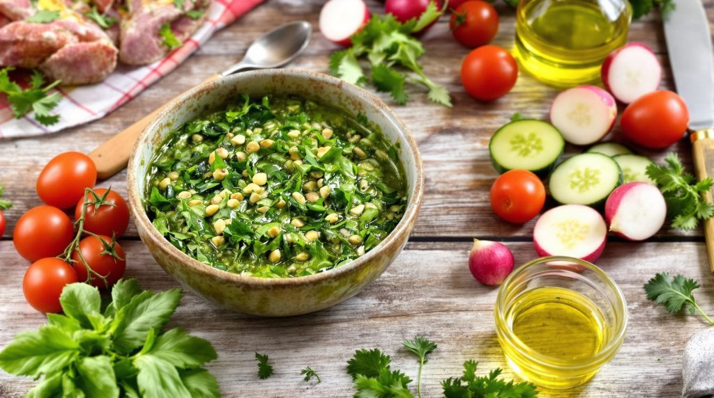 découvrez notre recette de vinaigrette au pesto de roquette, une touche fraîche et relevée qui transformera vos salades estivales en un véritable festival de saveurs.