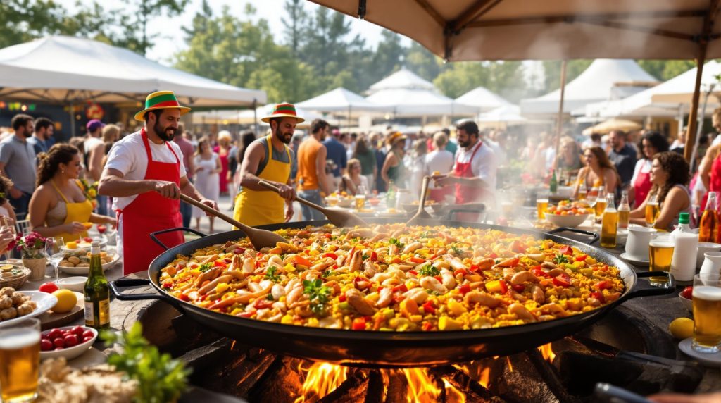 découvrez tous les conseils et étapes pour réussir une paella géante pour 100 personnes. ingrédients, proportions et astuces de préparation pour un événement inoubliable et convivial !