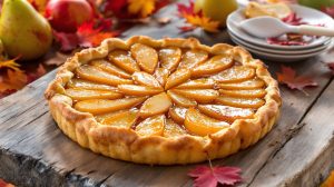 découvrez notre tarte rustique aux poires, une recette simple et gourmande qui célèbre la douceur de l'automne avec des fruits fondants et une pâte croustillante. idéale pour un dessert convivial et réconfortant.