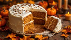 découvrez notre moelleux au potiron épicé, une gourmandise automnale, fondante et parfumée, parfaite pour réchauffer vos journées avec douceur et saveurs réconfortantes.