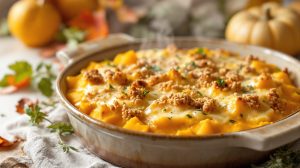 découvrez comment préparer un gratin à la courge butternut savoureux et réconfortant pour sublimer vos dîners. facile à réaliser, cette recette gourmande séduira toute la famille !