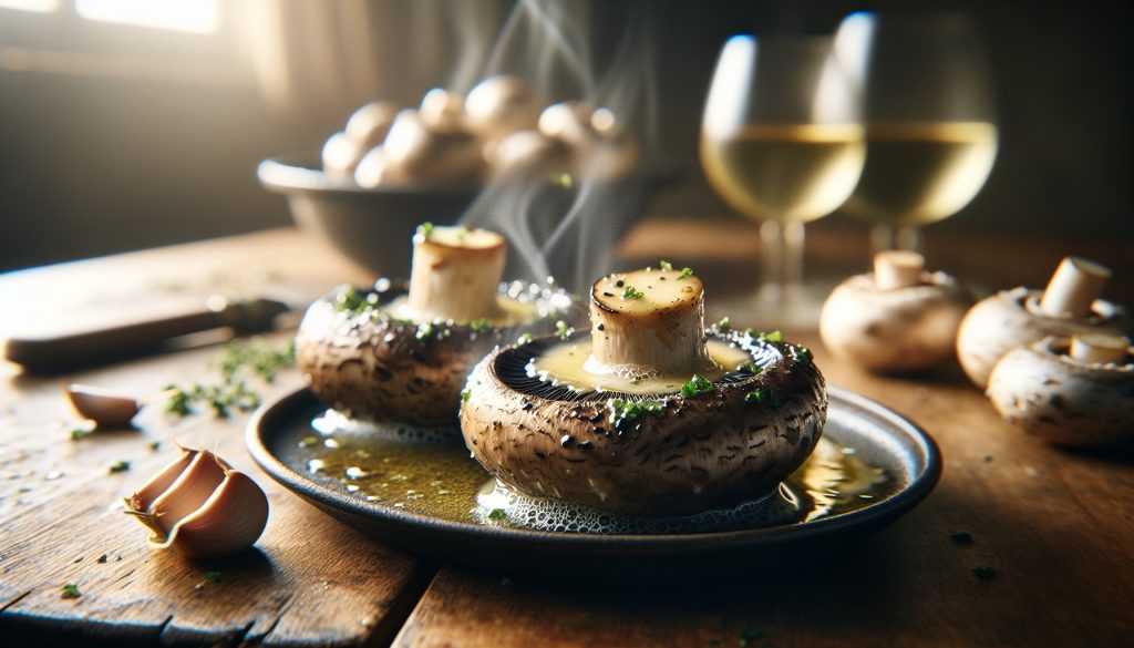 savourez nos délices de champignons farcis à l’ail et aux fines herbes, un apéro chaud, fondant et croustillant, parfait pour régaler vos invités au four.