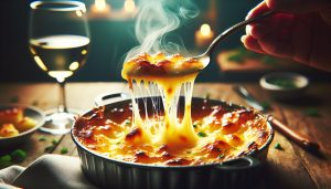 découvrez notre gratin ultra fondant à la cancoillotte, une tartiflette légère et facile à préparer au four pour un repas savoureux et convivial.