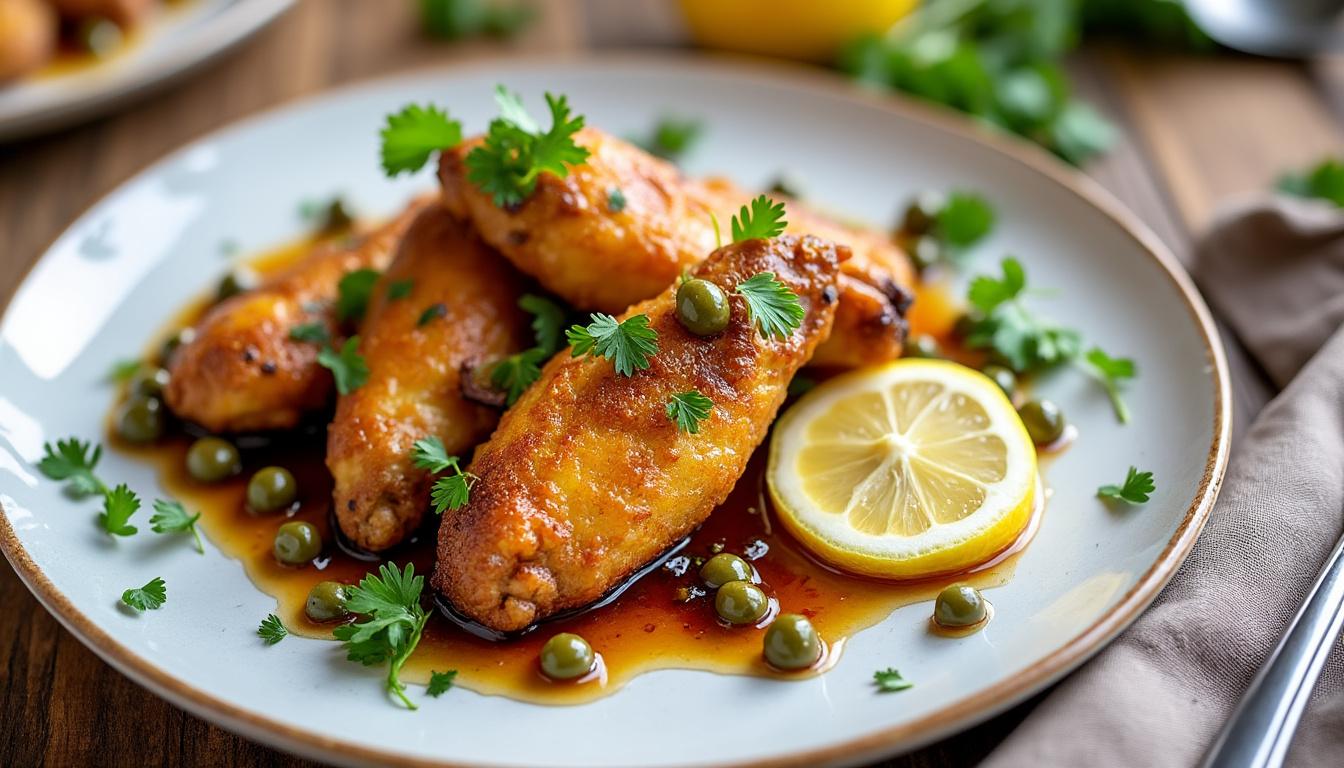 découvrez une délicieuse recette pour préparer des ailes de raie savoureuses et faciles à réaliser, parfaite pour régaler vos convives avec un plat marin exquis.