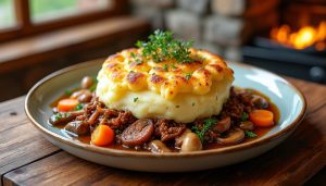 découvrez notre parmentier de canard façon grand-mère, réinventé avec originalité pour un plat savoureux alliant tradition et créativité.
