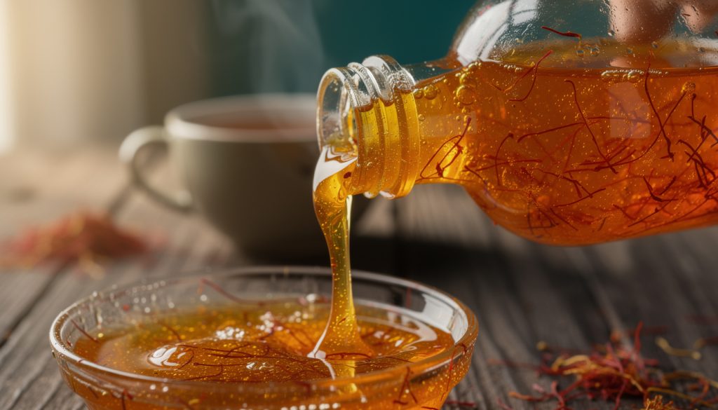 découvrez comment préparer un délicieux sirop de safran maison grâce à notre recette traditionnelle simplifiée en seulement 3 étapes faciles. un incontournable pour parfumer vos boissons et desserts avec une touche authentique.