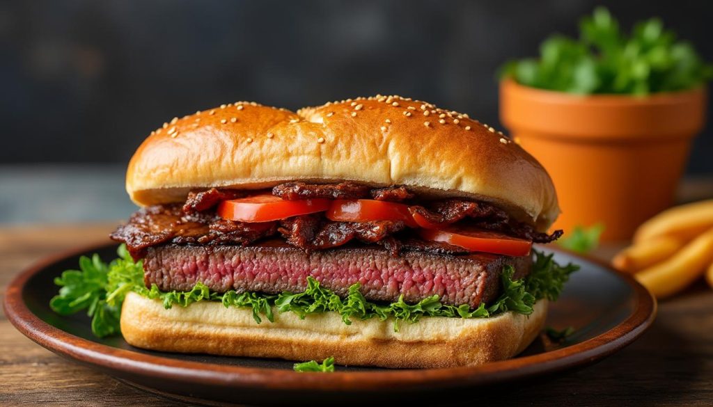 découvrez notre recette authentique de sandwich bavette, savoureuse et facile à préparer. commandez en ligne rapidement et régalez-vous avec ce délice gourmand.