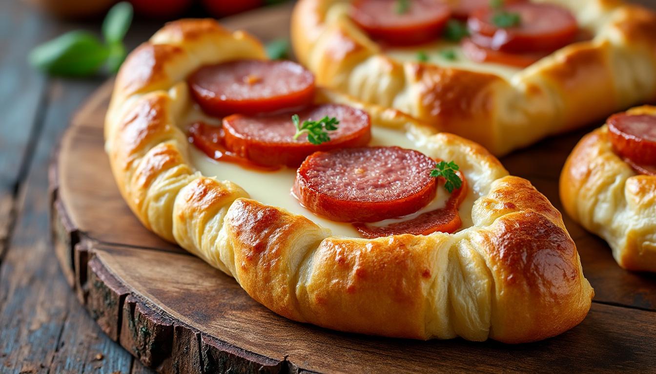 découvrez une délicieuse recette d'apéritif : camembert fondant aux knackis savoureuses, parfaite pour régaler vos invités avec simplicité et gourmandise.