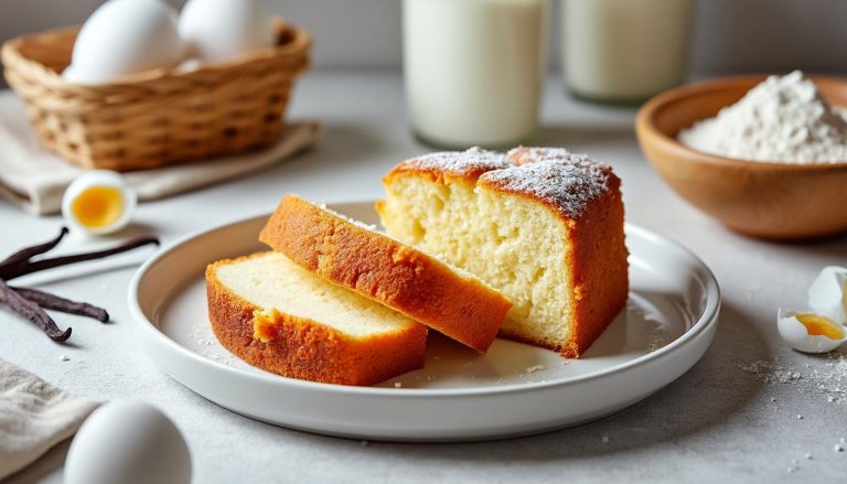 découvrez la recette revisitée du gâteau au yaourt, délicieusement moelleux et fondant, par un chef français renommé. un classique réinventé pour un plaisir gourmand assuré.