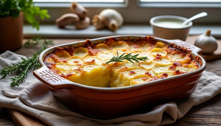 découvrez le secret de grand-mère pour un gratin dauphinois fondant et savoureux, idéal pour réchauffer vos repas en fin d’hiver.