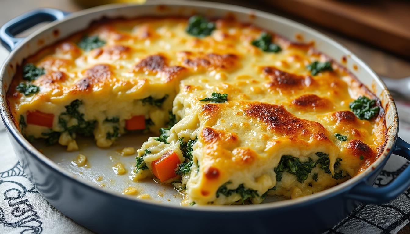 découvrez l'ingrédient secret qui sublime votre gratin de légumes hivernal et transforme ce plat classique en un délice irrésistible, parfait pour réchauffer vos repas.