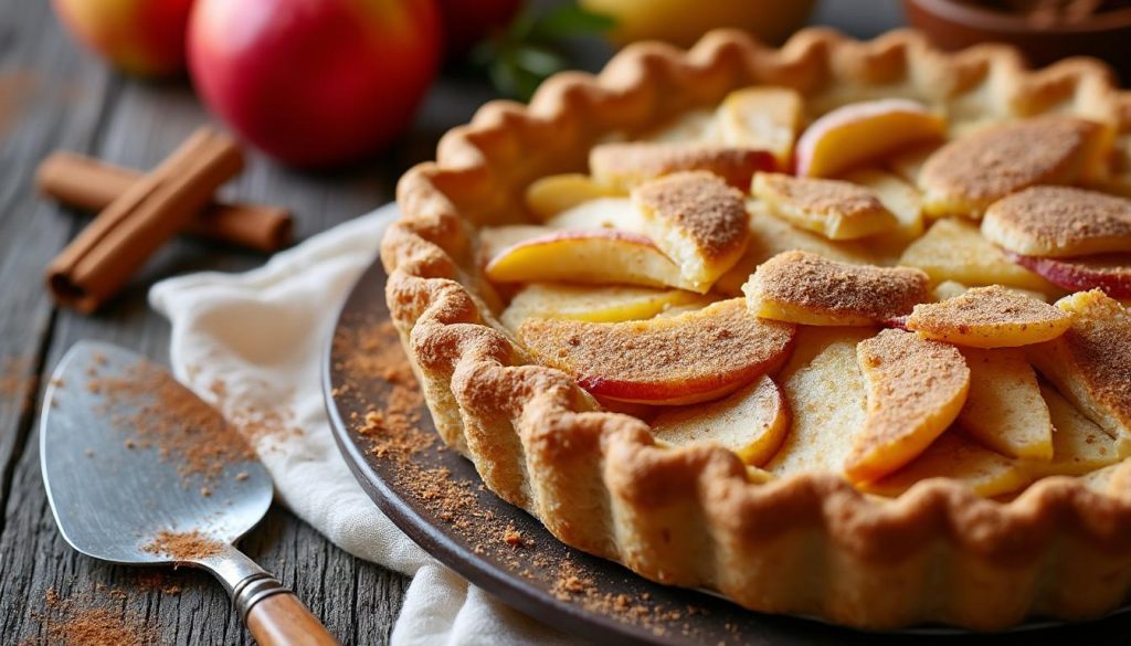 découvrez la recette simple et gourmande de la tarte aux pommes, idéale pour réchauffer vos fins d’hiver avec douceur et élégance.