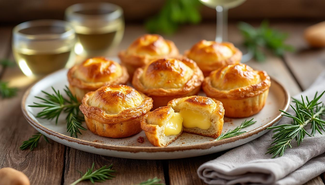 découvrez ma recette favorite pour l'apéro de mars : des feuilletés au fromage gourmands et rapides à préparer, parfaits pour régaler vos invités en un clin d'œil.