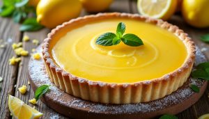 découvrez notre recette facile et légère de tarte au citron sans beurre, parfaite pour se faire plaisir sans culpabiliser. un dessert frais et gourmand à déguster sans modération !