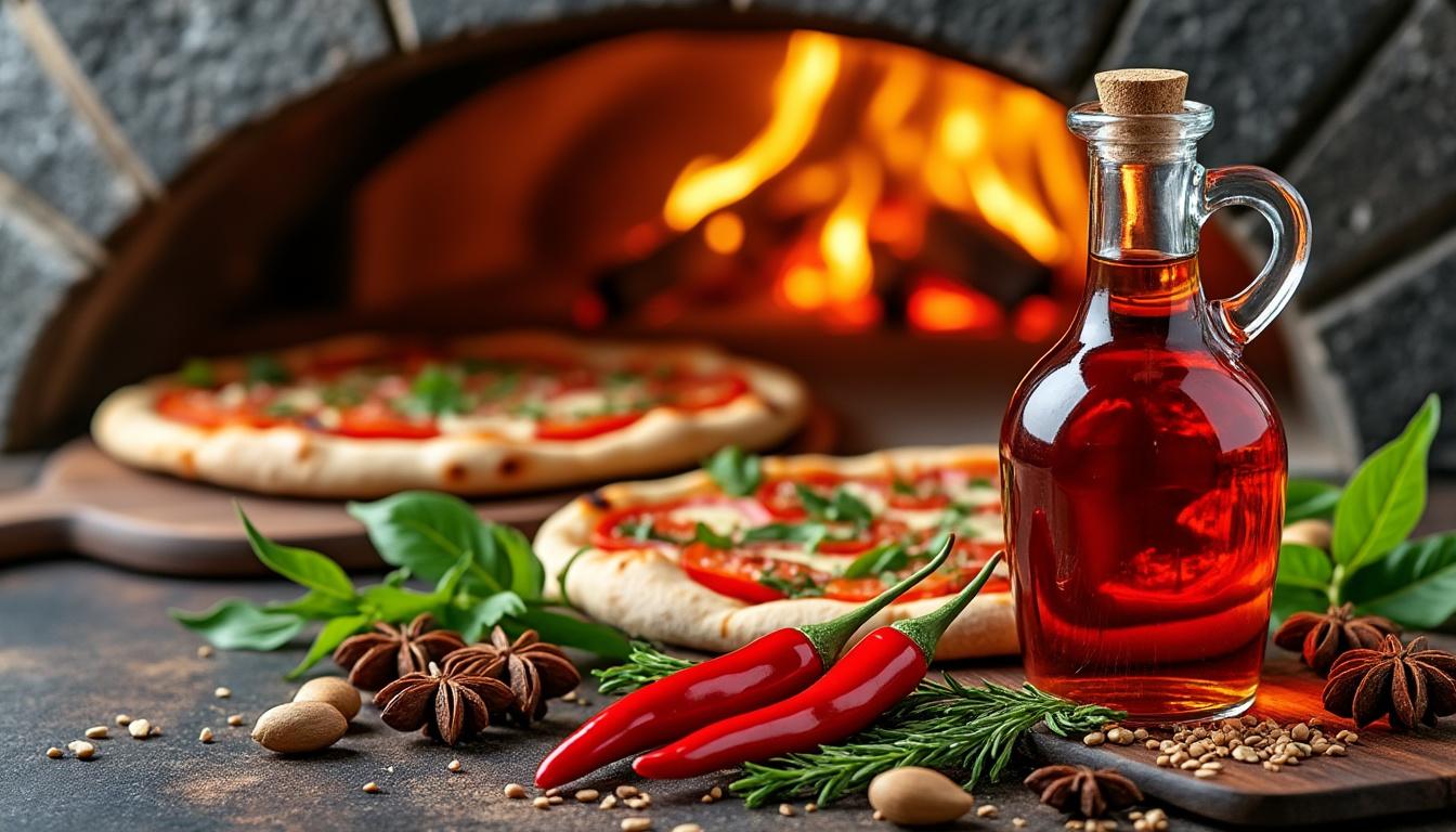 découvrez comment préparer une huile piquante maison parfaite pour donner du pep's et sublimer toutes vos pizzas. recette simple et savoureuse à tester absolument !