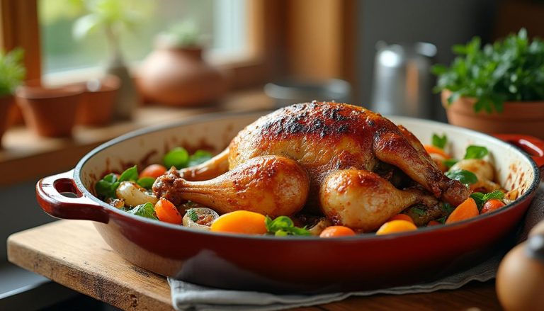 découvrez la recette parfaite pour cuisiner la pintade en cocotte, garantissant une cuisson impeccable et des saveurs riches et délicieuses.