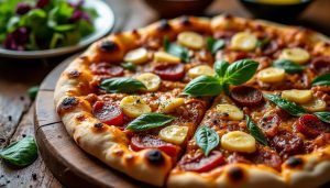 découvrez la pizza cannibale, un festin audacieux alliant des saveurs surprenantes pour une expérience culinaire unique et inoubliable.