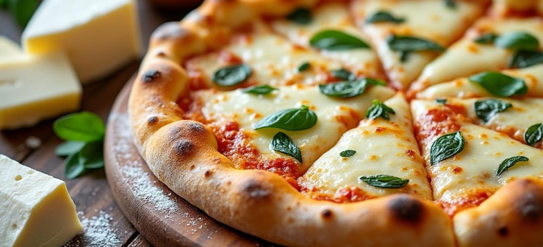 découvrez la recette authentique de la pizza 4 fromages à la base crème, un délice gourmand à savourer en toute simplicité.