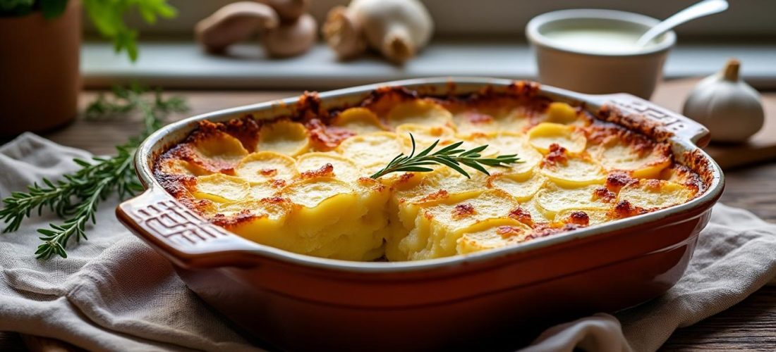découvrez le secret de grand-mère pour un gratin dauphinois fondant et savoureux, idéal pour réchauffer vos repas en fin d’hiver.