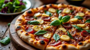 découvrez la pizza cannibale, un festin audacieux alliant des saveurs surprenantes pour une expérience culinaire unique et inoubliable.
