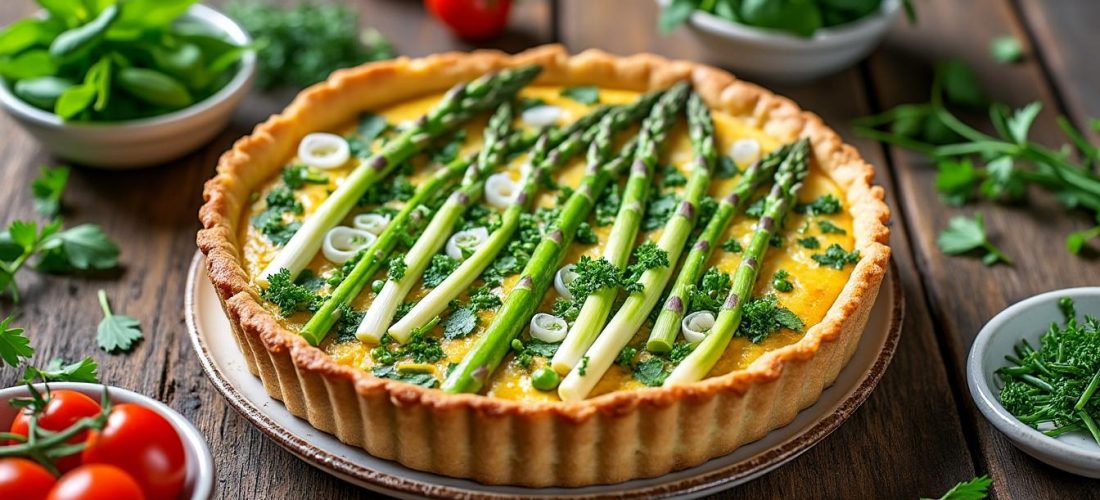 découvrez la quiche printanière, une recette simple et savoureuse de mars qui ravira toute la famille avec ses ingrédients frais et de saison.