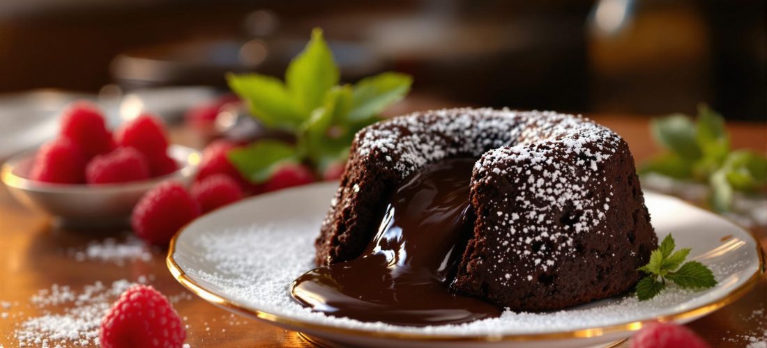 découvrez notre recette de moelleux au chocolat relevé d’une touche de piment d’espelette. un dessert original qui marie la douceur du chocolat à la subtile intensité épicée en une seule bouchée gourmande.