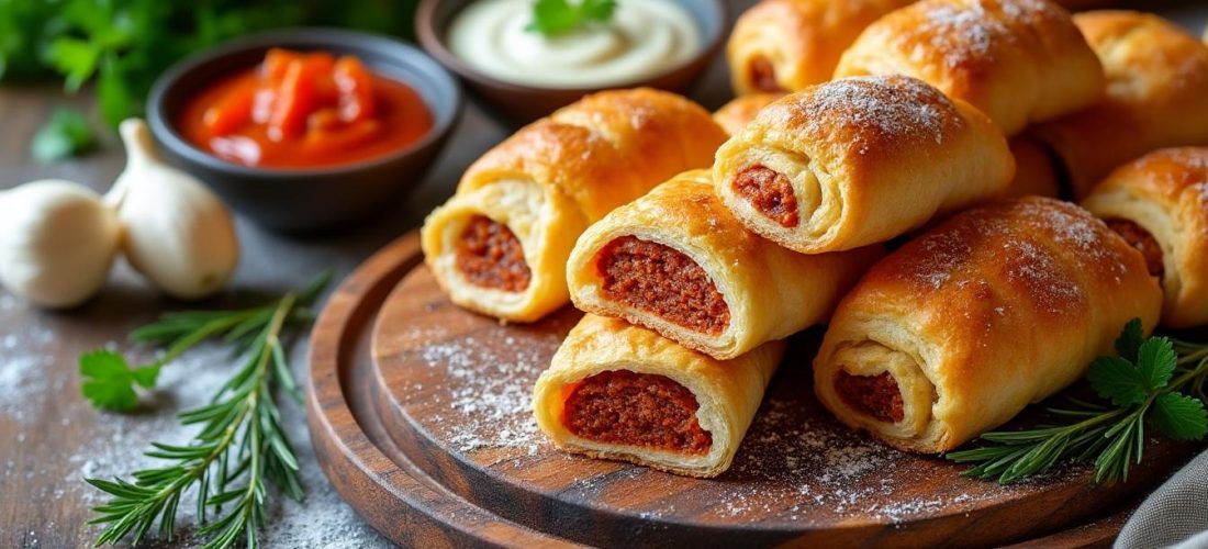 découvrez mon apéro hivernal préféré avec ces roulés au chorizo faciles et rapides à préparer, parfaits pour réchauffer vos soirées d'hiver en un clin d'œil.