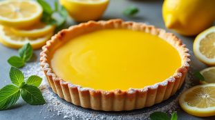 découvrez notre recette de tarte au citron légère sans beurre, une douceur acidulée allégée parfaite pour se faire plaisir sans culpabiliser.